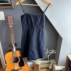 Brandy Melville Navy Blue Mini Dress
